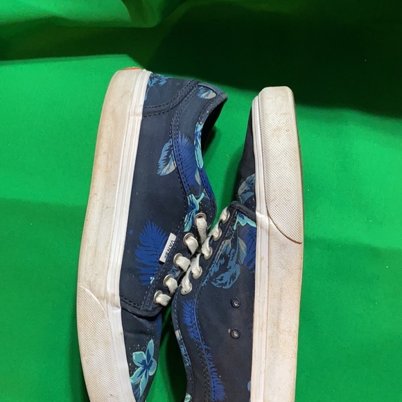 Vans Pro blue floral print men 6.5 women’s 8 - Picture 7 of 12